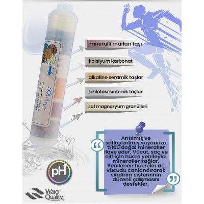 AQUAFLO 5'li Mineral Filtre