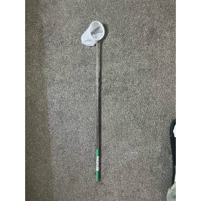 Teleskopik Yuvarlak Karides Kepçesi Yeşil Renk