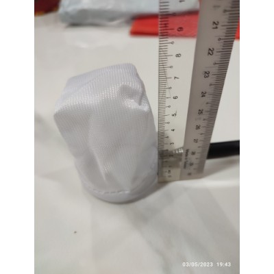 Teleskopik Kare Karides Kepçesi Kırmızı Renk