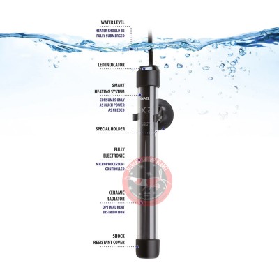 Aquael Platinium Heater Cam Isıtıcı 200W