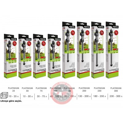 Aquael Platinium Heater Cam Isıtıcı 200W