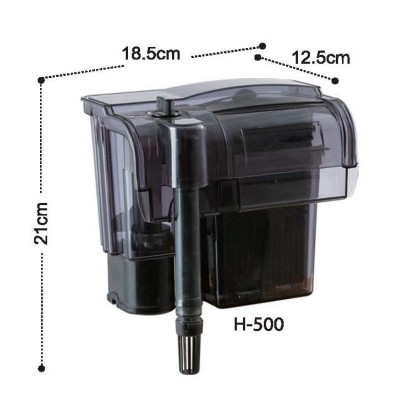Dophin H500 Askılı Şelale Akvaryum Filtresi 580 L/S 6.2W