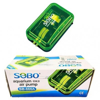 Sobo Hava Motoru 3W 2x4 Lt/Min SB-666A