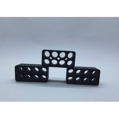 Karides Saklanma Dekoru 11 Gözlü Siyah (1 Adet)