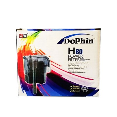 Dophin H80 Askılı Şelale Akvaryum Filtresi 190 L/S 2.7W