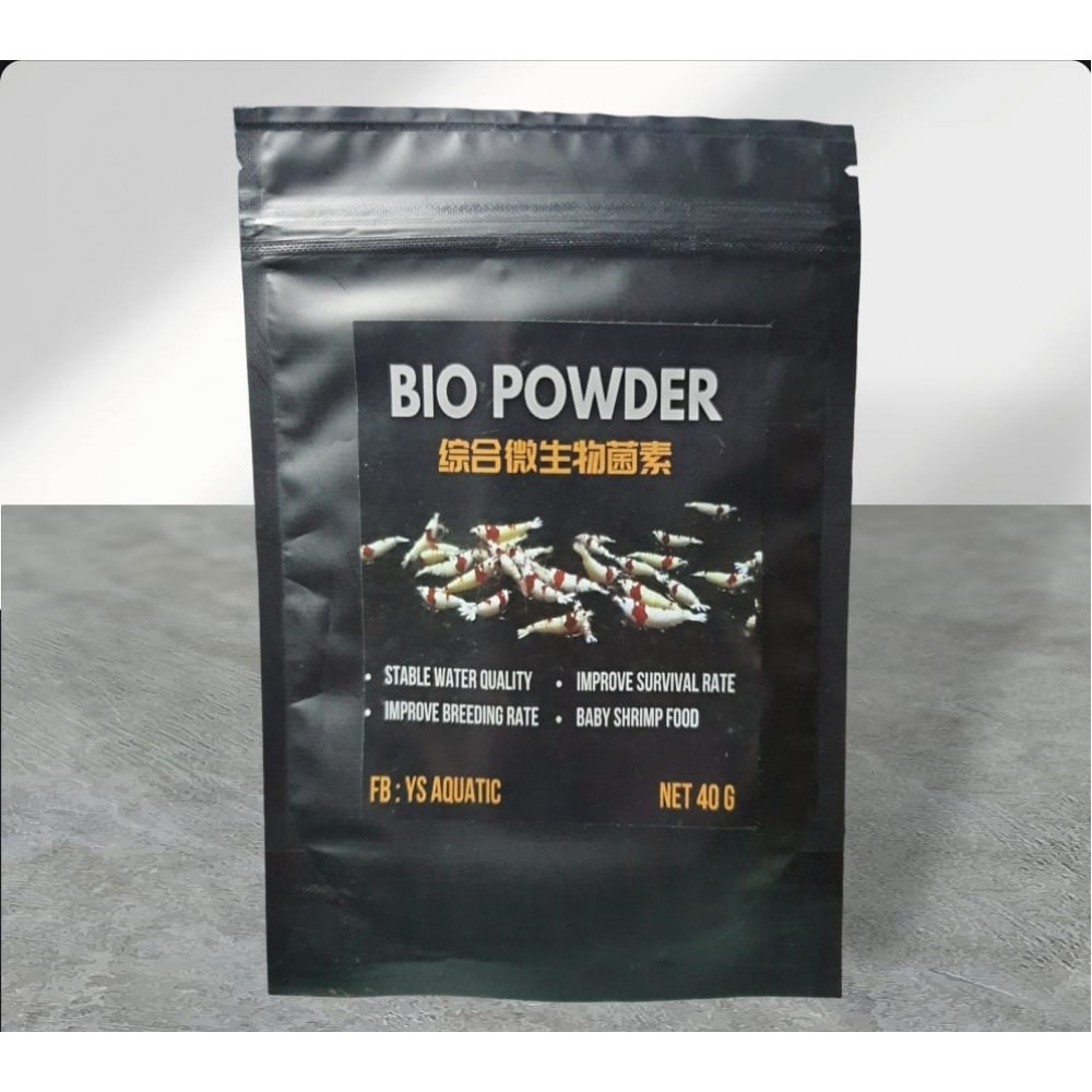 YS Aquatic Bio Powder 40gr (Kapalı Paket)